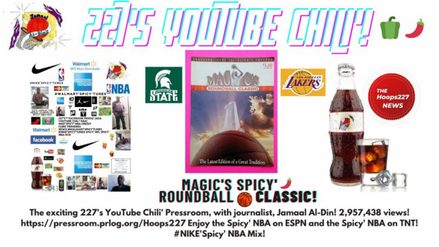 227's™ YouTube Chili' MAGIC's ROUNDBALL CLASSIC! Shareef Chili' Abdur-Rahim! #NIKE'Spicy' NBA Mix!